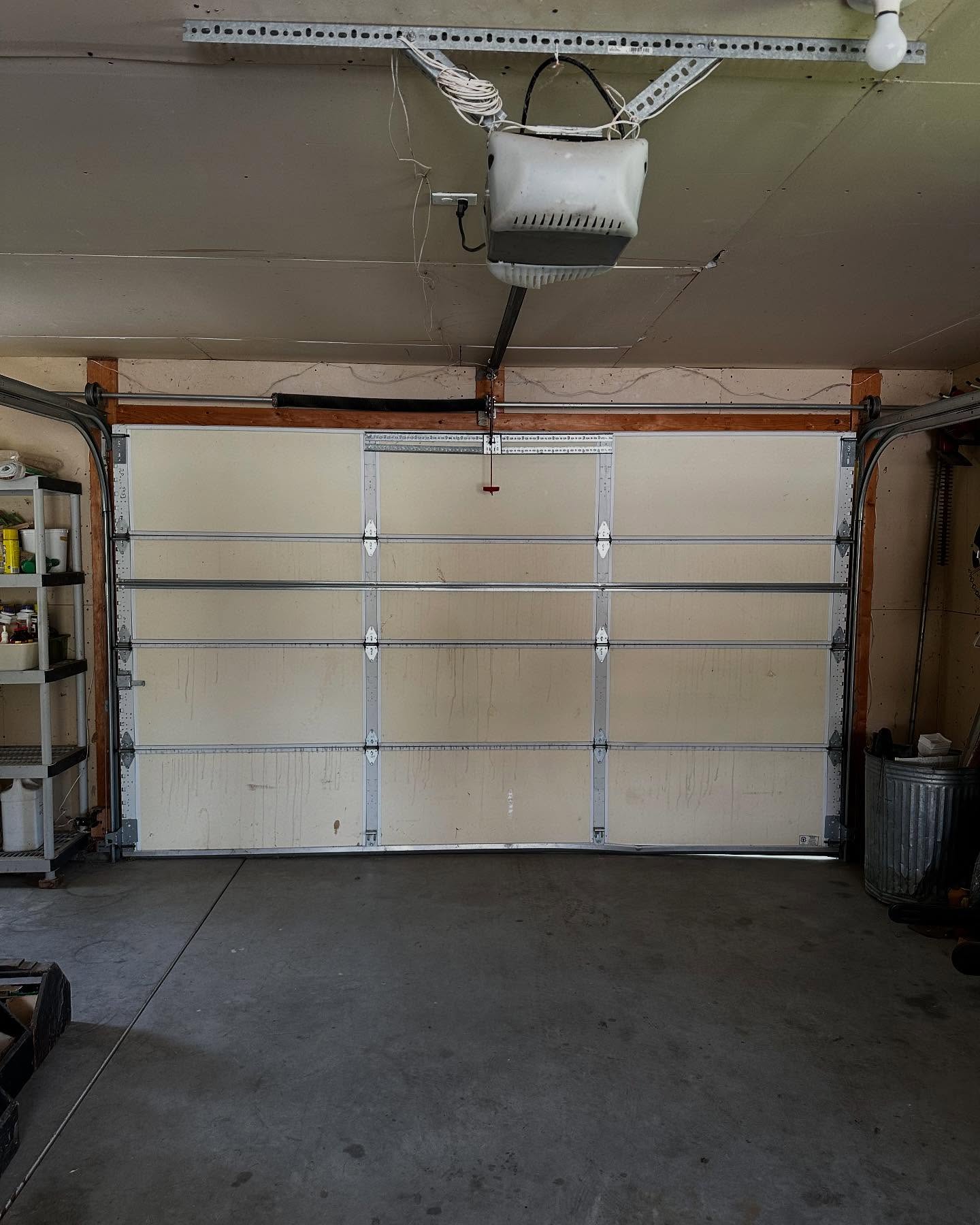 Residential garage door repair and spring replacement in Eastern Colorado